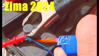 Akumulator na mrozie jak odpalić auto diesel benzyna poradnik power Bank [upl. by Rawde12]