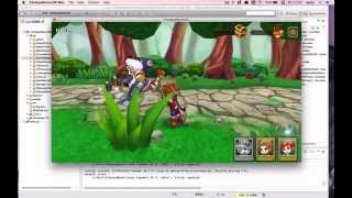 Cocos2dx 3D OpenSource Demo Fantasy Warrior 3D [upl. by Helbona]