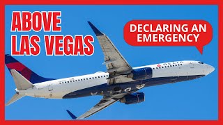 EMERGENCY DECLARED Over Las Vegas  Delta 2120 [upl. by Luoar697]