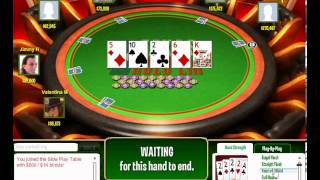 How to play double down casino texas holdem part 1 [upl. by Luahs]