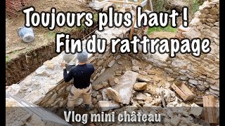 Fin du rattrapage encore du mur et des briques S1EP76 [upl. by Rabi646]