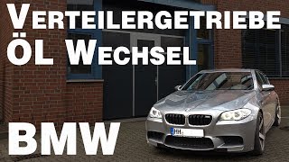 BMW Verteilergetriebe Ölwechsel I BMW Xdrive Allrad I 530xd I 520xd I 525xd [upl. by Etheline]