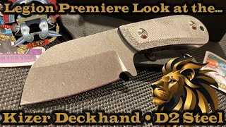 Legion Premiere Look at the Kizer Deckhand in D2 Steel [upl. by Ialda]