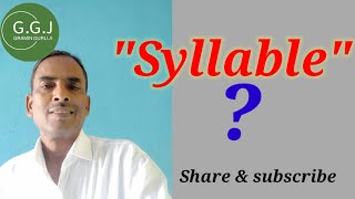 syllable in englishsyllable kya haikinds of syllablesyllable divisionsyllable structure [upl. by Kalle]