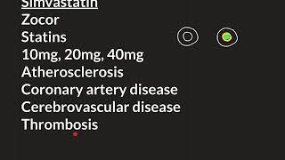 Simvastatin [upl. by Amihsat749]