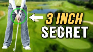 Hit Solid Iron Shots With This EASY 3 INCH MOVE shorts [upl. by Zachar]