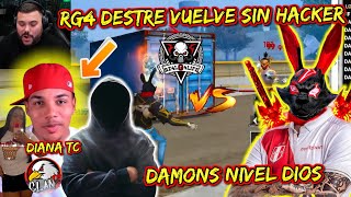 HACKER RG4 DESTRE vs DAMONS😱LE DEMUESTRA a ZELIKA QUE PEGA TODO ROJO SIN HACKS [upl. by Ecar]