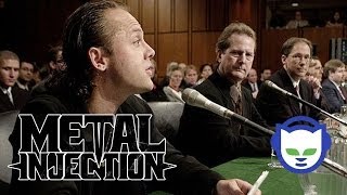 5 Metallica v Napster  10 Most Controversial Moments in Metal on Metal Injection [upl. by Anaila]