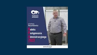 OTi  Kodeks Postępowania Administracyjnego 2023 [upl. by Haneehs]