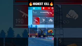 V badge player ne Highest kills ka record banaya last Tak deckhna – Garena free fire max shorts [upl. by Cuthbertson674]