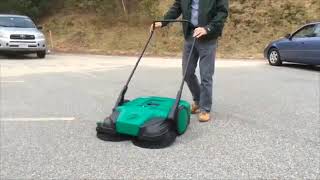 Bissell Commercial Push Power Sweeper [upl. by Leirad83]