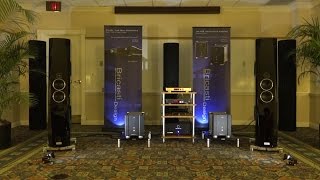 Bricasti Design M1 DAC M28 amplifiers Tidal loudspeakers Capital Audiofest [upl. by Bullivant]