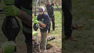 Plumber Pours Chlorine in Well Water to Disinfect New Pump [upl. by Dodge]