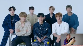 if bts reacting to me was dubbed [upl. by Rodmur432]