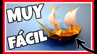 ✅ Como Hacer un Barco PIRATA de papel FACIL Paso a Paso 【ORIGAMI】 [upl. by Laktasic]