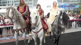 Kaltenberger Ritterturnier 2012  vorgestellt auf dem Münchner Flughafen [upl. by Gilberte]