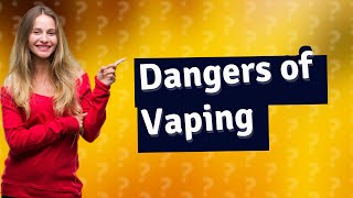 Is it harmful to vape once [upl. by Laughry]