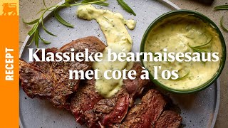 Klassieke béarnaisesaus met cote à los [upl. by Tor]