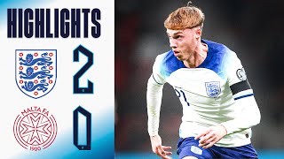 England 20 Malta  Three Lions Continue Unbeaten Run At Wembley  Highlights [upl. by Maxama]