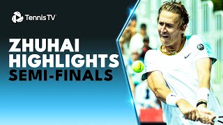 Korda Faces Khachanov Karatsev Plays Nishioka  Zhuhai 2023 SemiFinals Highlights [upl. by Adilen783]