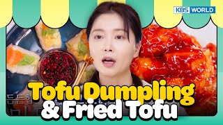 Tofu Dumpling amp Fried Tofu Stars Top Recipe at FunStaurant  EP1771  KBS WORLD TV 230626 [upl. by Anya]