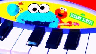 Playskool Cookie Monster Musical Keyboard Piano  Thomas McQueen Disney Cars Learn ABCs Hello Kitty [upl. by Nevart]