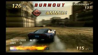 Burnout Revenge PS2 Demos [upl. by Dahc]