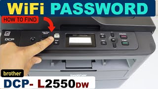 How To Find The Brother Laser Printer Wireless Password [upl. by Luo51]