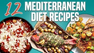 12 Mediterranean Diet Recipes  Recipe Compilation  Well Done [upl. by Eened]