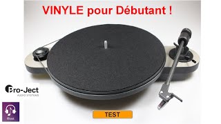 Platine ProJect  VINYLE Facile [upl. by Ahcsim]