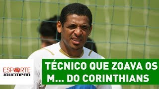 Histórias do Vampeta o técnico que zoava os m do Corinthians [upl. by Raseac]