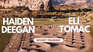 HAIDEN DEEGAN AND ELI TOMAC SECRET TRAINING [upl. by Amberly]