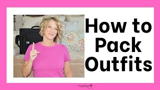 How to Pack Outfits 6 Steps [upl. by Lorry]