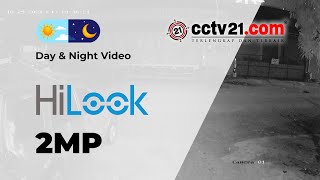 CCTV HiLook 2MP 1080P Video Quality Siang dan Malam [upl. by Yekcir201]