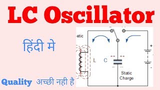 Lc oscillator circuit  Lc oscillator in Hindi  lc oscillations [upl. by Vary117]