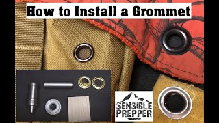 How to Install a Grommet [upl. by Letnom]