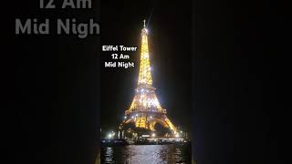 Eiffel Tower Mid Night view france travel eiffeltower shorts [upl. by Bale323]