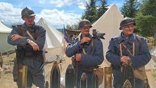 WWI Reenactors and the Museum of the Great War in Meaux France [upl. by Tindall]