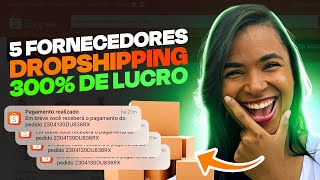 5 FORNECEDORES DROPSHIPPING PARA GANHAR DINHEIRO NA SHOPEE [upl. by Blus]