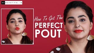 How To Get The Perfect Pout  Makeup Tips To Make Lips Look Fuller  Be Beautiful [upl. by Atalanti]