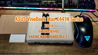 ASUS VivoBook Max X441N Series X441NABX402 X441NC MAIN BOARD REV21 Pesanan dari Kota Surabaya [upl. by Nnair955]