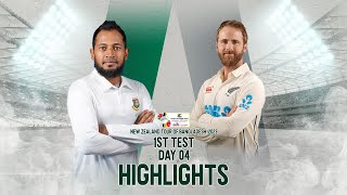 Bangladesh vs New Zealand Highlights  1st Test  Day 4  New Zealand Tour of Bangladesh 2023 [upl. by Atterrol]