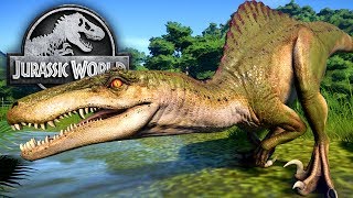 Jurassic World Evolution 30  Spinoraptor amp ein Stegoceratpos kämpfen um ihr Leben  LP JW Deutsch [upl. by Yci]