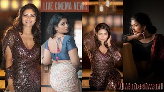 VJ Maheshwari Photo Album  TV Actress Photoshoot Images  Live Cinema News [upl. by Swithbert429]