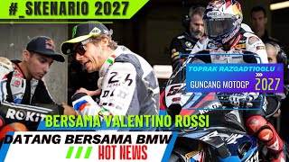 Bikin ketar ketir  Valentino Rossi dan Toprak membuat team MotoGP bersama BMW [upl. by Belita]