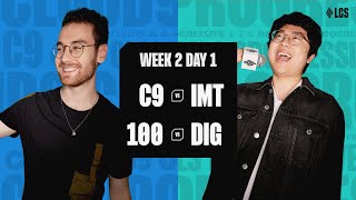 C9 vs IMT  100 vs DIG  2024 LCS Summer Split  Week 2 Day 1 [upl. by Trefor]