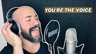 KEVIN THIEDE  YOURE THE VOICE JOHN FARNHAM COVER  KEVIN THIEDE VOCAL COACH amp SÄNGER [upl. by Tteraj]