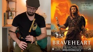 Braveheart  Main theme played on uilleann pipe [upl. by Wj]