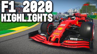 F1 2020 Season Highlights so far [upl. by Marabelle894]