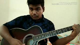 AvijogOvijog guitar lesson tutorial full  from drama Best friend  piran khan ft tanveer evan [upl. by Yelsnit]